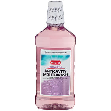 H-E-B Alcohol Free Anticavity Mouthwash