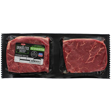 H-E-B Grass Fed Beef Sirloin Center Cut Steak Boneless Extra Thick, USDA Choice