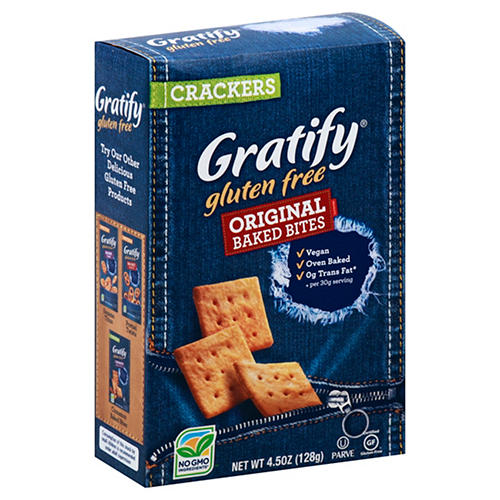 Gratify Gluten Free Original Baked Bites - Shop Crackers