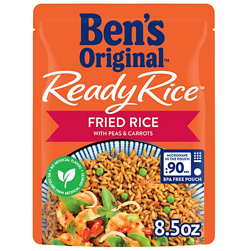 Ben's Original Original Long Grain White Ready Rice, Easy Dinner Side, 8.8  Ounce Pouch