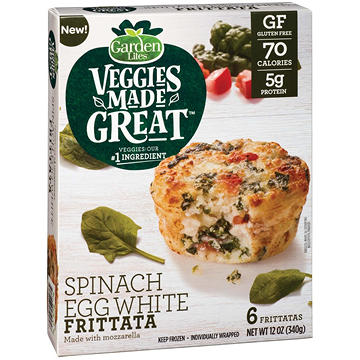 Veggies Made Great Spinach Egg White Frittata