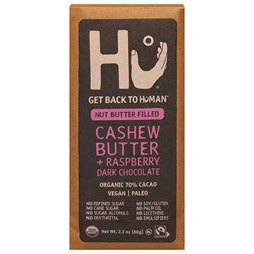 Hu Cashew Butter + Raspberry Dark Chocolate Bar