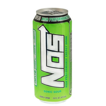 NOS Sonic Sour Energy Drink
