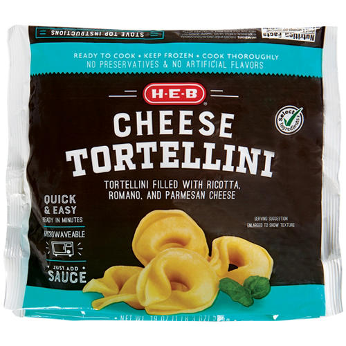 H-E-B Frozen Cheese Tortellini, 19 oz