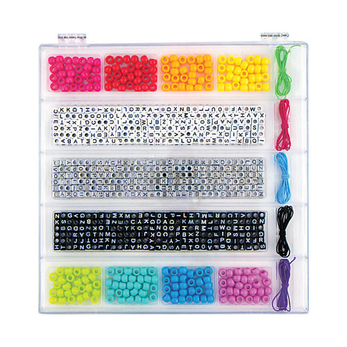 12 Styles Friendship Bracelet Kit With String And Letter Beads | Fruugo BH
