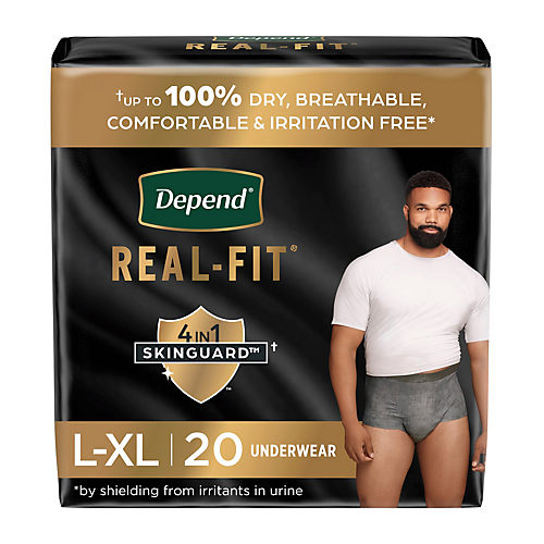 Depend Fresh Protection Adult Incontinence Underwear - Large - Shop Incontinence  at H-E-B