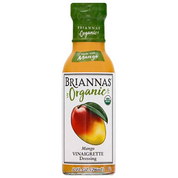 Briannas Organic Mango Vinaigrette Dressing