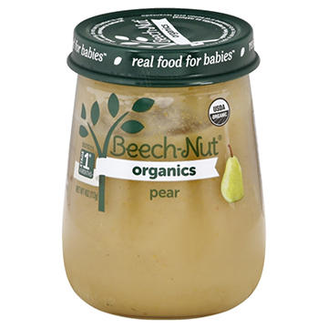 Beech-Nut Organics Stage 1 Baby Food - Pear