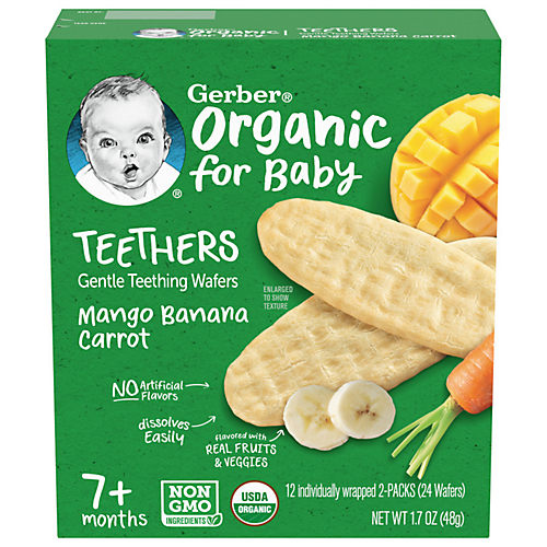 Organic teethers for store babies