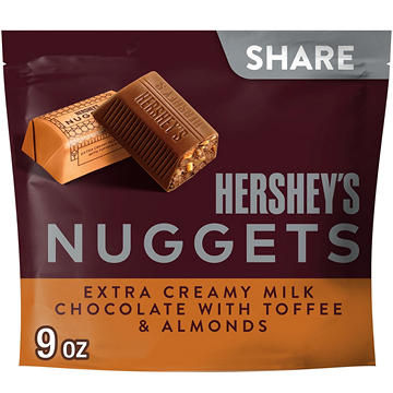 Hershey's Nuggets Milk Chocolate Toffee & Almonds Candy - Share Pack