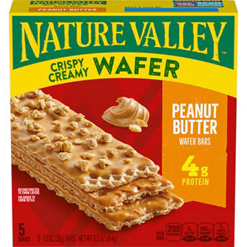 Nature Valley Peanut Butter Crispy Creamy Wafer Bars