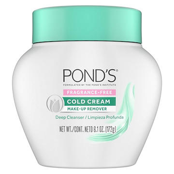 Pond's Cold Cream Hydrating Makeup Remover Deep Cleanser - Fragrance Free