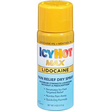 Icy Hot Max Strength Pain Relief Spray with Lidocaine