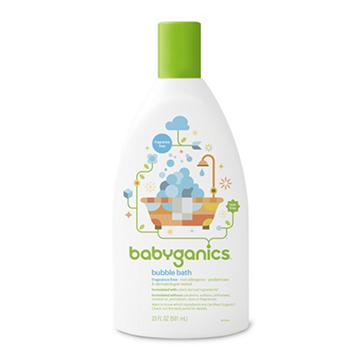 Babyganics Bubble Bath - Fragrance Free
