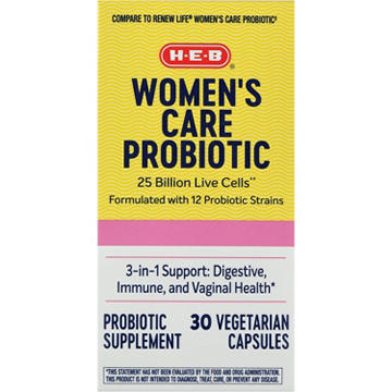 H-E-B Women's Care Probiotic Capsules