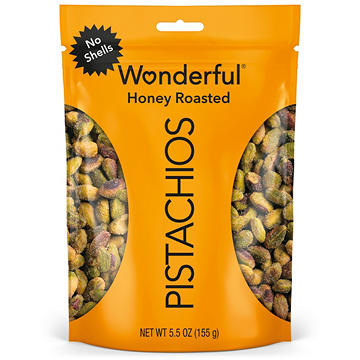 Wonderful No Shell Pistachios - Honey Roasted