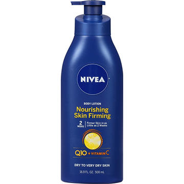 NIVEA Nourishing Skin Firming Body Lotion with Q10 and Vitamin C