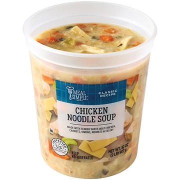 Meal Simple by H-E-B Chicken Noodle Soup - Family Size