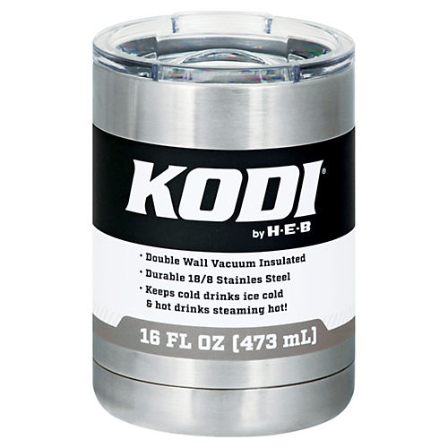 KODI by H-E-B Silver Stainless Steel Mug - Shop Travel & To-Go at