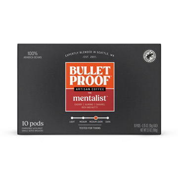 Bulletproof The Mentalist Medium-Dark Roast Single Serve Coffee Cups