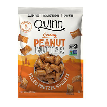 Quinn Creamy Peanut Butter Filled Pretzel Nuggets