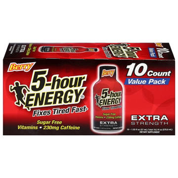 5-hour ENERGY Extra Strength Energy Shots - Berry
