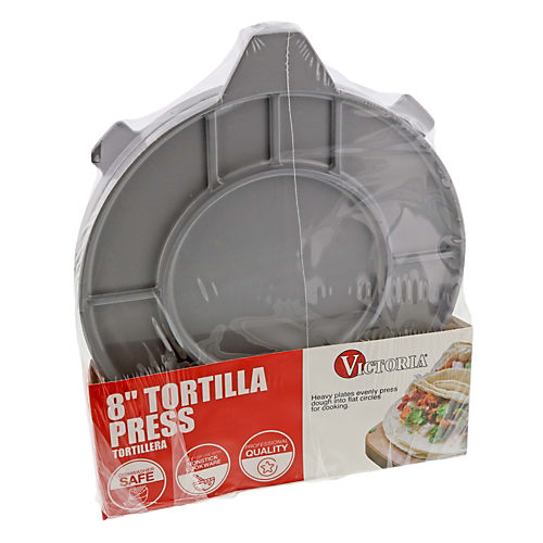 Victoria 8'' Tortilla Press - Elmendorf Baking Supplies