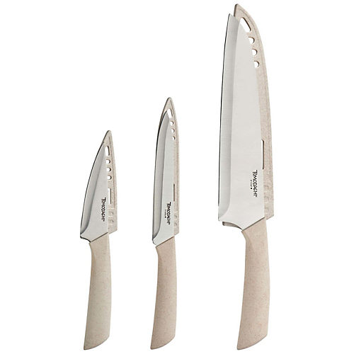Hampton Forge Tomodachi 3 Piece Knife Set with 3 Blade Guards