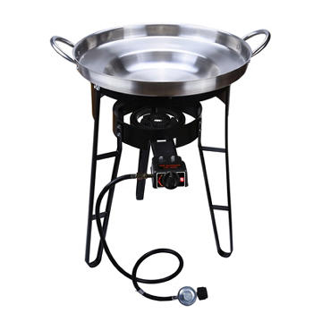 Bene Casa Burner Stand And Comal Set Party Size