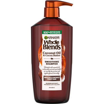 Garnier Whole Blends Smoothing Shampoo, Coconut Oil and Cocoa Butter