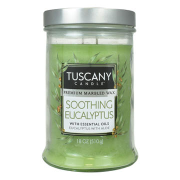 Tuscany Candle Soothing Eucalyptus Scented Candle