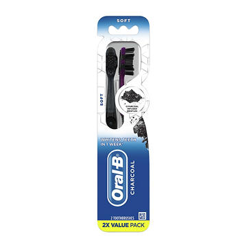 Oral-B Charcoal Toothbrushes Soft