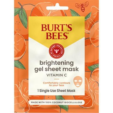 Burt's Bees Brightening Gel Sheet Mask with Vitamin C