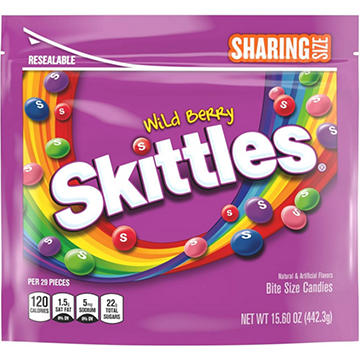 Skittles Wild Berry Chewy Candy - Sharing Size