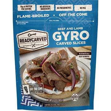 Opaa! Frozen Ready Carved Beef & Lamb Gyros Slices