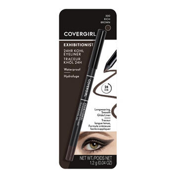 Covergirl Exhibitionist 24HR Khol Eyeliner 300 Rich Brown