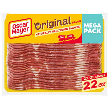 Oscar Mayer Naturally Hardwood Smoked Bacon
