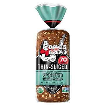 Dave's Killer Bread Sprouted Whole Grains Thin Sliced Organic Bread