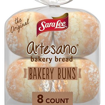 Sara Lee Artesano White Bakery Buns