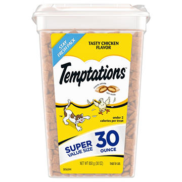 Temptations Classic Crunchy and Soft Cat Treats - Tasty Chicken Flavor