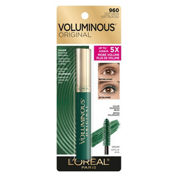 L'Oréal Paris Voluminous Original Bold Eye Mascara - Deep Green
