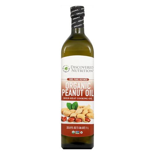 H&B Oils Center Organic Refined Peanut Oil – Cold Pressed, Premium Pure, 7 LB