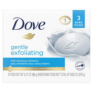 Dove Beauty Bar Gentle Exfoliating With Mild Cleanser