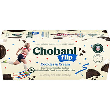 Chobani Flip Low-Fat Cookies & Cream Greek Yogurt