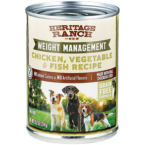 Heritage Ranch by H E B Weight Management Grain Free Wet Dog Food