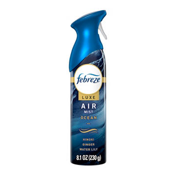 Febreze Luxe Air Freshener Odor-Fighting Room Spray - Ocean