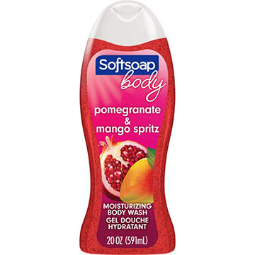 Softsoap Moisturizing Body Wash - Pomegranate & Mango Spritz