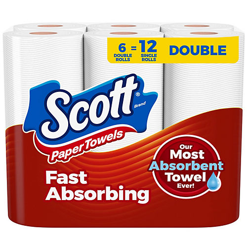 Bounty Select-A-Size Double Rolls Printed Paper Towels - Shop Paper Towels  at H-E-B