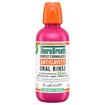 TheraBreath Anticavity Fluoride Mouthwash - Sparkle Mint