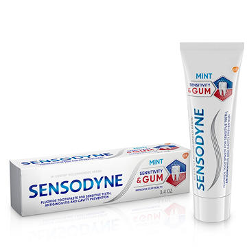 Sensodyne Sensitivity & Gum Sensitive Toothpaste, Mint